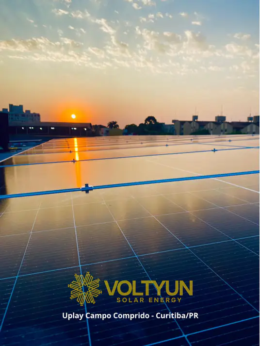 Projeto de energia solar comunitária